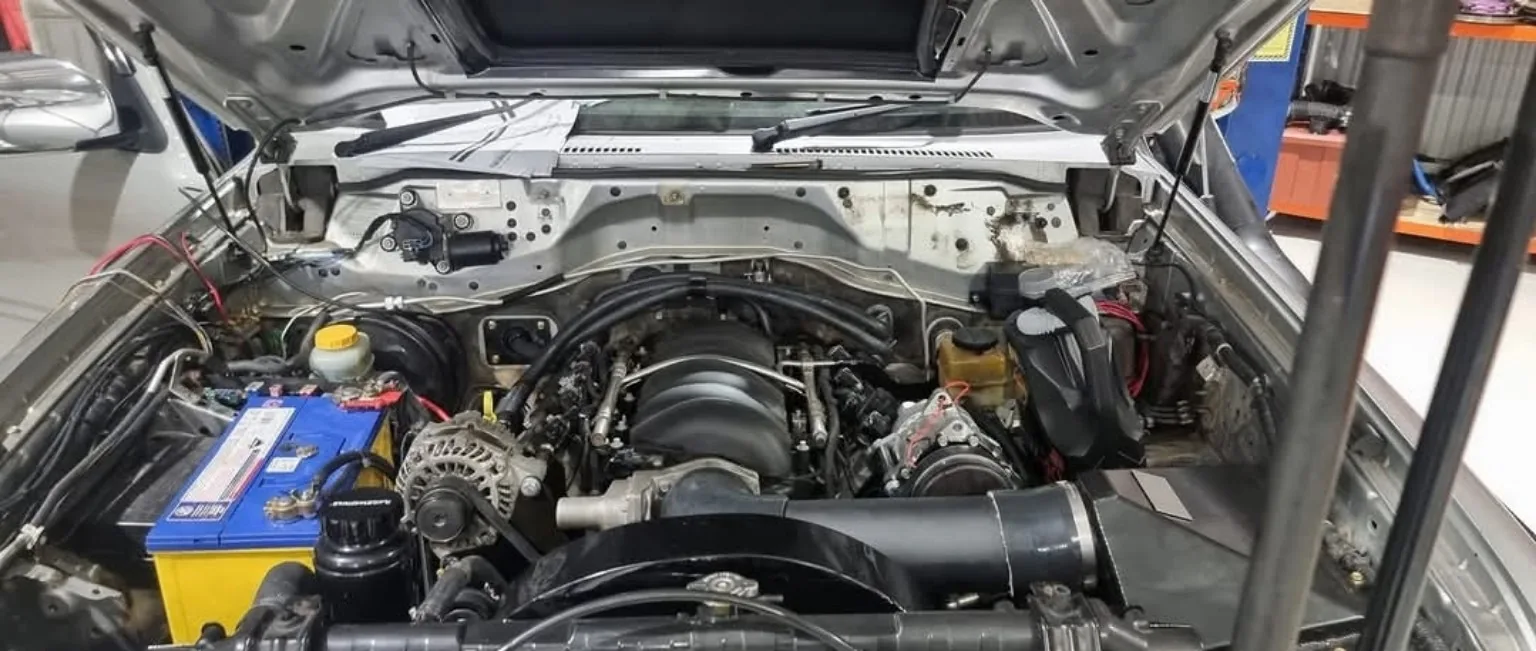 LS engine bay